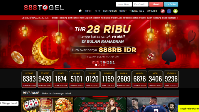 888TOGEL 888TOGEL